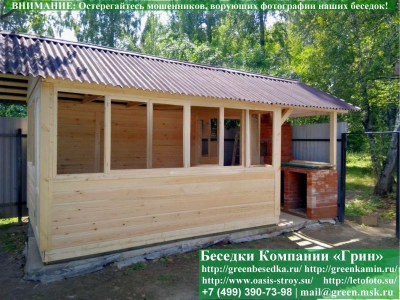 Бытовка-Хозблок С Навесом Для Дачи, Дома 3х6 - Фото № 10
