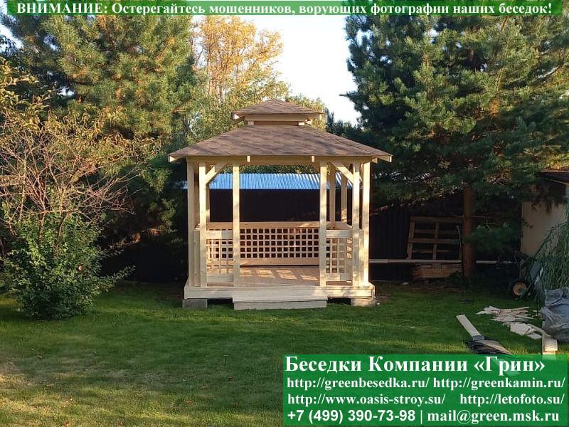 Беседка В Китайском, Японском Стиле Для Дачи 3х3 - Фото № 11
