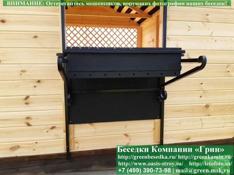 Мангальный Комплекс Из Металла Для Беседки, Кухни - Фото № 3