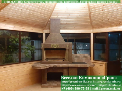Печь Барбекю С Плитой Из Кирпича Для Дачи Беседки № 20 - Фото № 1 2